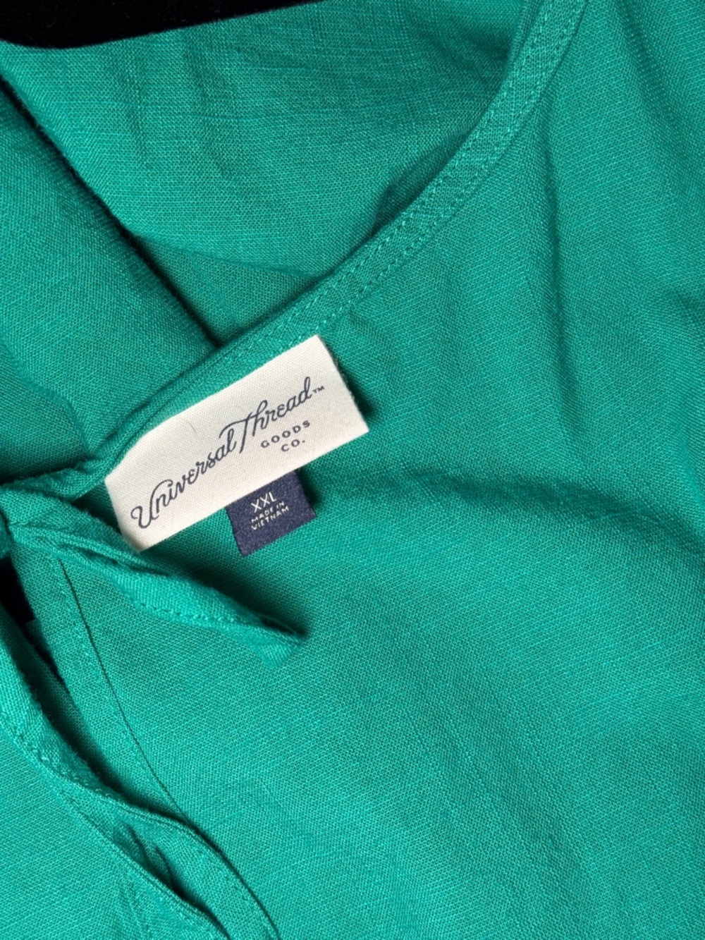 Universal Thread | Women’s Green Sleeveless Smocked Waist Mini Sundress Size XXL - Picture 7 of 10
